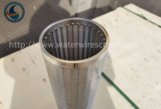 AISI 304 OD 114mm Sand Control Downhole Slotted Tube