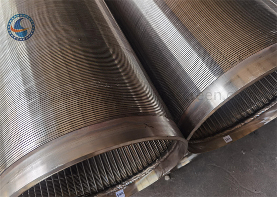 Stainless 316l Water Wire Screen Johnson Type Wraps Slot Filter Pipe