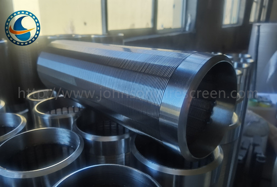 Polished Wedge Wire Screen Pipe Stainless Steel 316l 321 Surface Profile