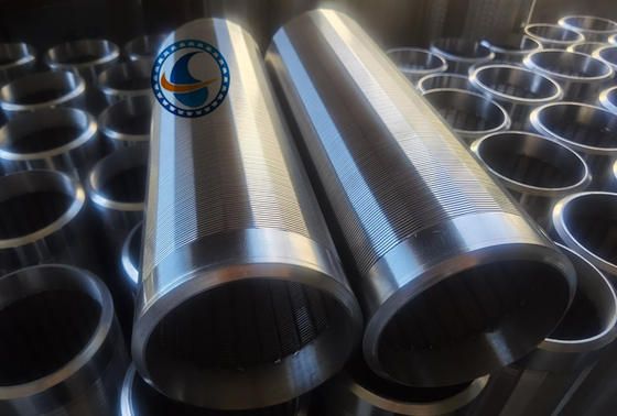 Polished Wedge Wire Screen Pipe Stainless Steel 316l 321 Surface Profile