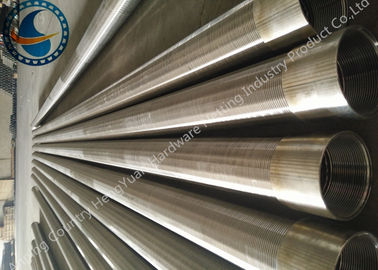 SS Johnson Wire Screen Tube / Welded Wedge Wire Screen ISO Listed