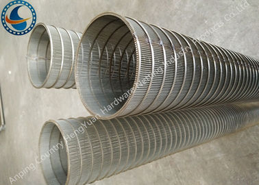 Slotted Wedge Wire Screen Panels Formed Reverse Self - Clean Filter