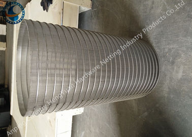 Slotted Wedge Wire Screen Panels Formed Reverse Self - Clean Filter