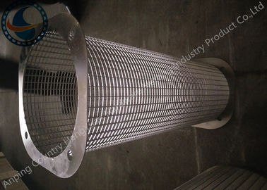 3mm Slotted Wedge Wire Mesh Corrosion Resistant With Large Open Area