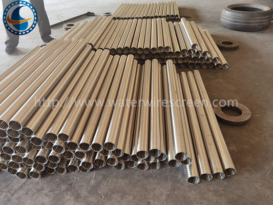 Duplex Steel 2507 Johnson Type Continuous Slot Screen