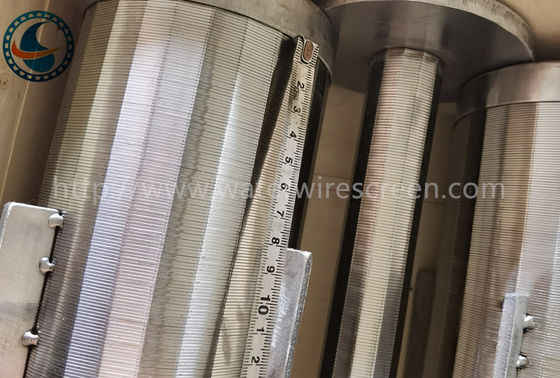 4-1/2" Diameter Johnson Wire Wrap Screens Mesh With 50um Slot