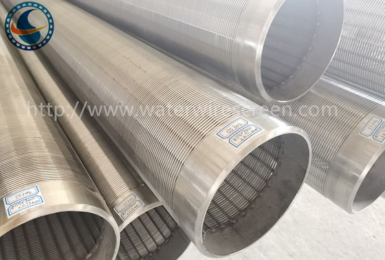 AISI 304 OD 114mm Sand Control Downhole Slotted Tube