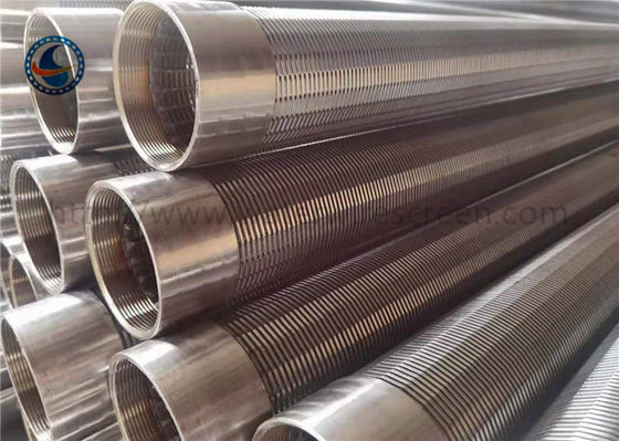 Stainless Steel Johnson Tube Slot 60 80 Water Wire Screen