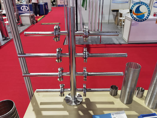 Stainless Steel 304 Johnson Wedge Wire Screens And Tubes For Water Wells