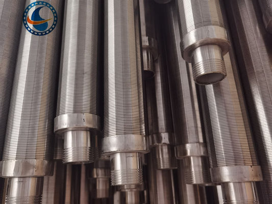 Full Welded Stainless Steel 316l Odm Wedge Wire Screen Pipe