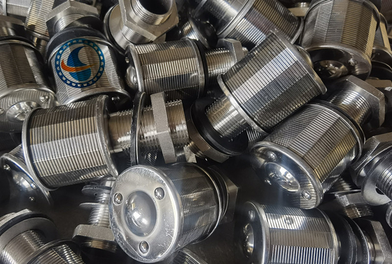 Aisi 316l Wedge Wire Strainer Johnson Continuous Slot