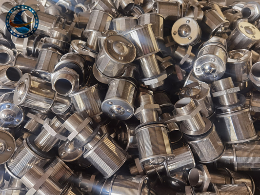 Aisi 316l Wedge Wire Strainer Johnson Continuous Slot
