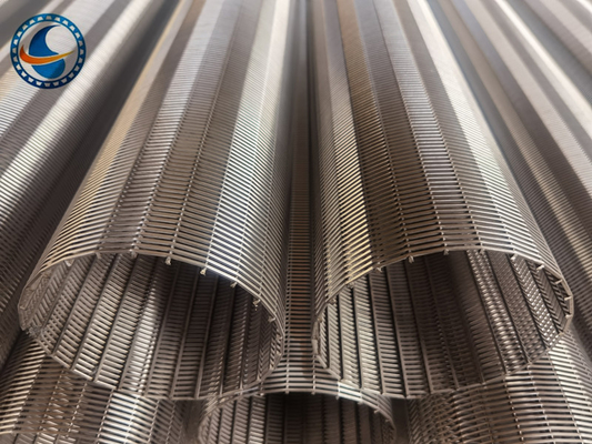 Johnson Type Dia 125mm Wedge Wire Screen Pipe Continuous Slot