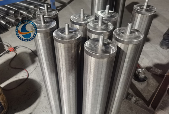 Full Welded Profile Wedge Wire Screen Pipe Stainless Steel