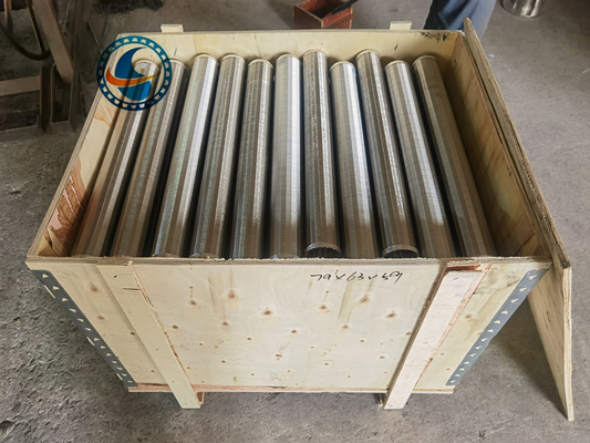 Sus Polished Wedge Wire Screen Pipe To Liquid Solids Separation