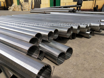 জল পরিস্রাবণের জন্য 316L 304 321 স্টেইনলেস স্টীল স্লট টিউব