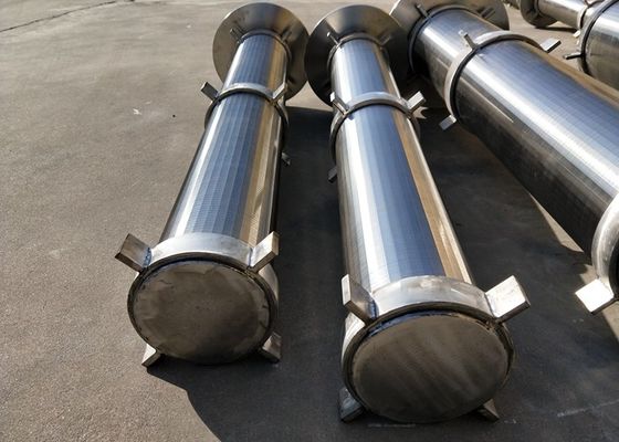 স্টেইনলেস স্টিল ভি তারের 29 মিমি দিয়া কাঁকড়া প্যাক স্ক্রিন মোড়ানো