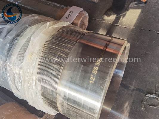 100 বার স্টেইনলেস স্টিল জল তারের স্ক্রিন বালি নিয়ন্ত্রণের জন্য ডিপ ওয়েলে ব্যবহৃত