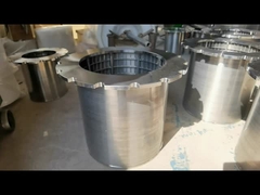 স্টেইনলেস স্টীল ভি-আকৃতির ওয়্যার 200μm উইজ ওয়্যার স্ক্রিন পাইপ