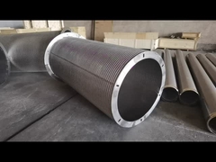 এসএস ৩০৪ প্রোফাইল রিভার্স ওয়েজ ভি-ওয়্যার স্ক্রিন পাইপ